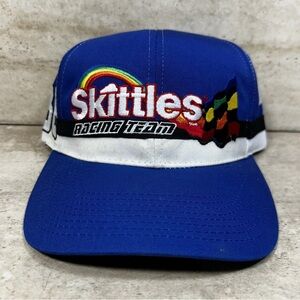 Vintage Nascar Skittles Racing Ernie Irvan 36 Hat Snapback Cap CFR 98 NASCAR